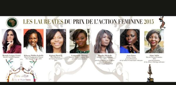 lauréates du prix de l'action féminine UFA