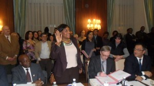 Colette Njomgang, camerounaise élue échevine (adjoint au maire) à Bruxelles