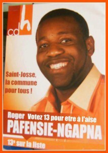 Roger Pafensie; 28 ans, candidat belgo-camerounais aux élections communales en Belgique