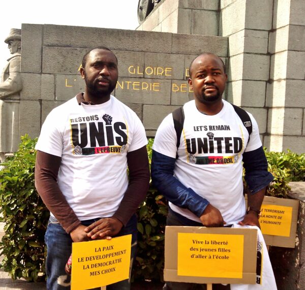 L’AFRIQUE SOLIDAIRE MARCHE À BRUXELLES CONTRE BOKO HARAM