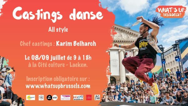 Grand casting mannequins et danseurs pour le festival « What’s up Brussels? »