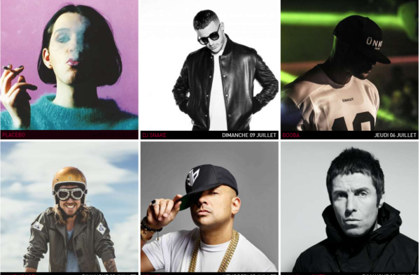 La planète musique au festival les ardentes à Liège du 6 au 9 juillet