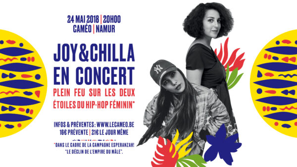 Esperanzah! Une soirée hip-hop au féminin avec Joy et Chilla
