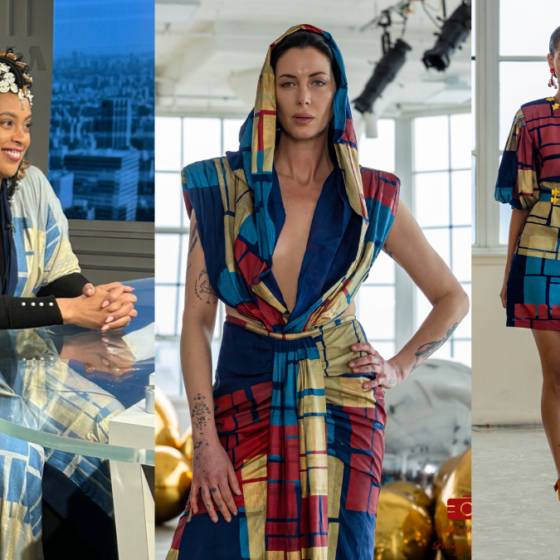 L’afro-belge Amina Dubrecq illumine la New York Fashion Week