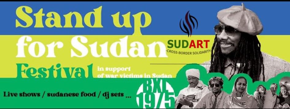 Un festival de musique en soutien aux victimes de la guerre au Soudan le 19 mai.