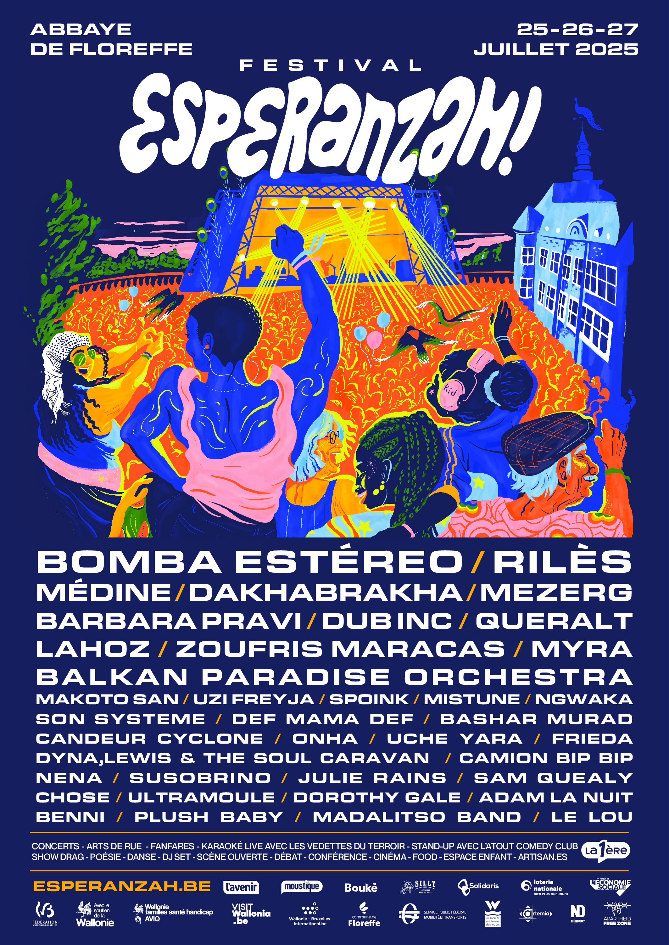 Esperanzah! 2025 : Médine, Def Mama Def, Jyeuhair… un festival entre rythmes et résistance