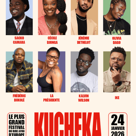 Kucheka Comedy Festival le 24 janvier : quand l’humour afro fait vibrer Bruxelles