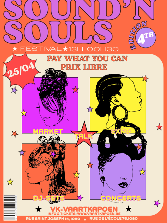 Sound’n Souls Festival le 25 avril 2026 : les voix afro féminines prennent Bruxelles